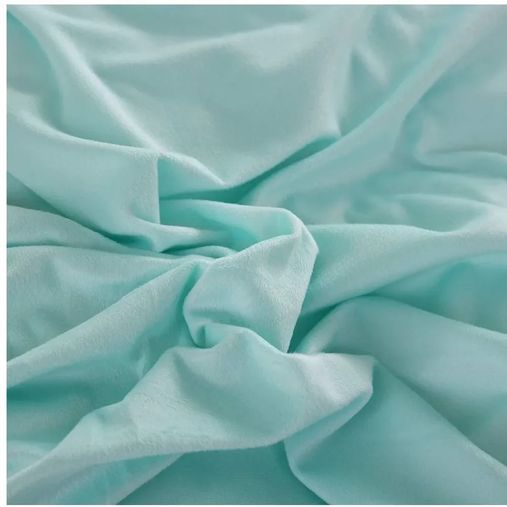Liferevo Luxury Shaggy Plush Duvet Cover 1 PC Ultra Soft Hidden Zipper Closure